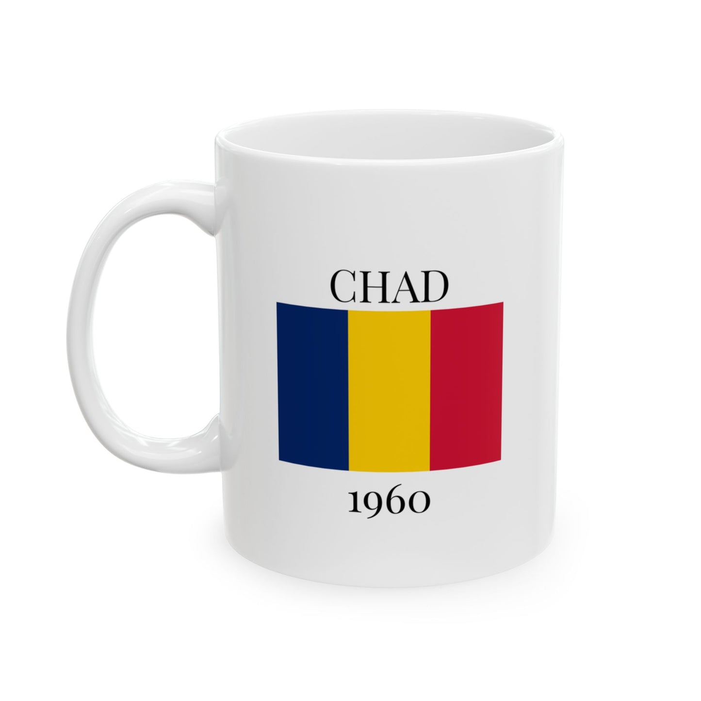 Chad Flag Mug – Independence 1960 Coffee Cup (11oz, 15oz) | African Heritage Gift
