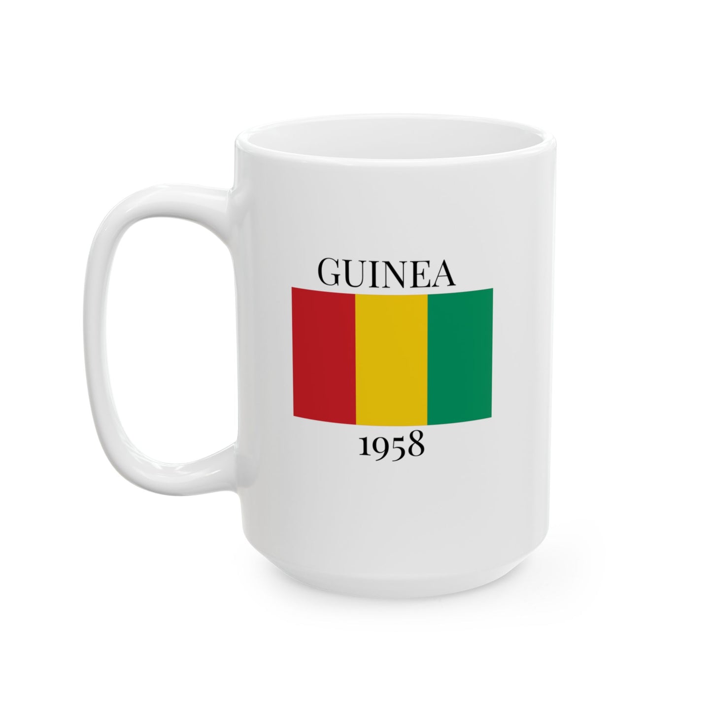 Guinea Flag Mug – Independence 1958 Coffee Cup (11oz, 15oz) | African Heritage Gift