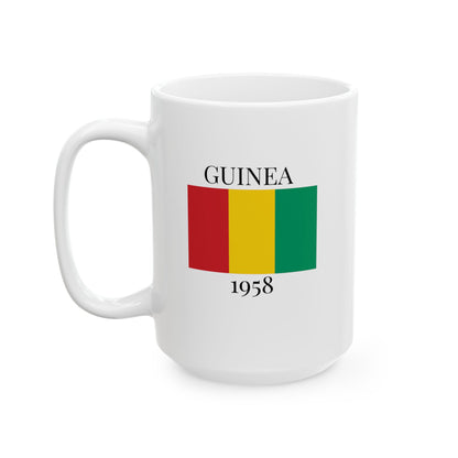 Guinea Flag Mug – Independence 1958 Coffee Cup (11oz, 15oz) | African Heritage Gift
