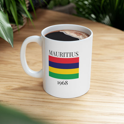 Mauritius Flag Mug – Independence 1968 Coffee Cup (11oz, 15oz) | African Heritage Gift