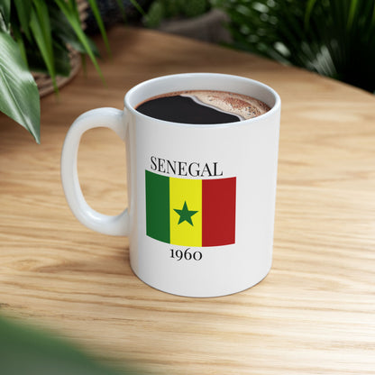 Senegal Flag Mug – Independence 1960 Coffee Cup (11oz, 15oz) | African Heritage Gift