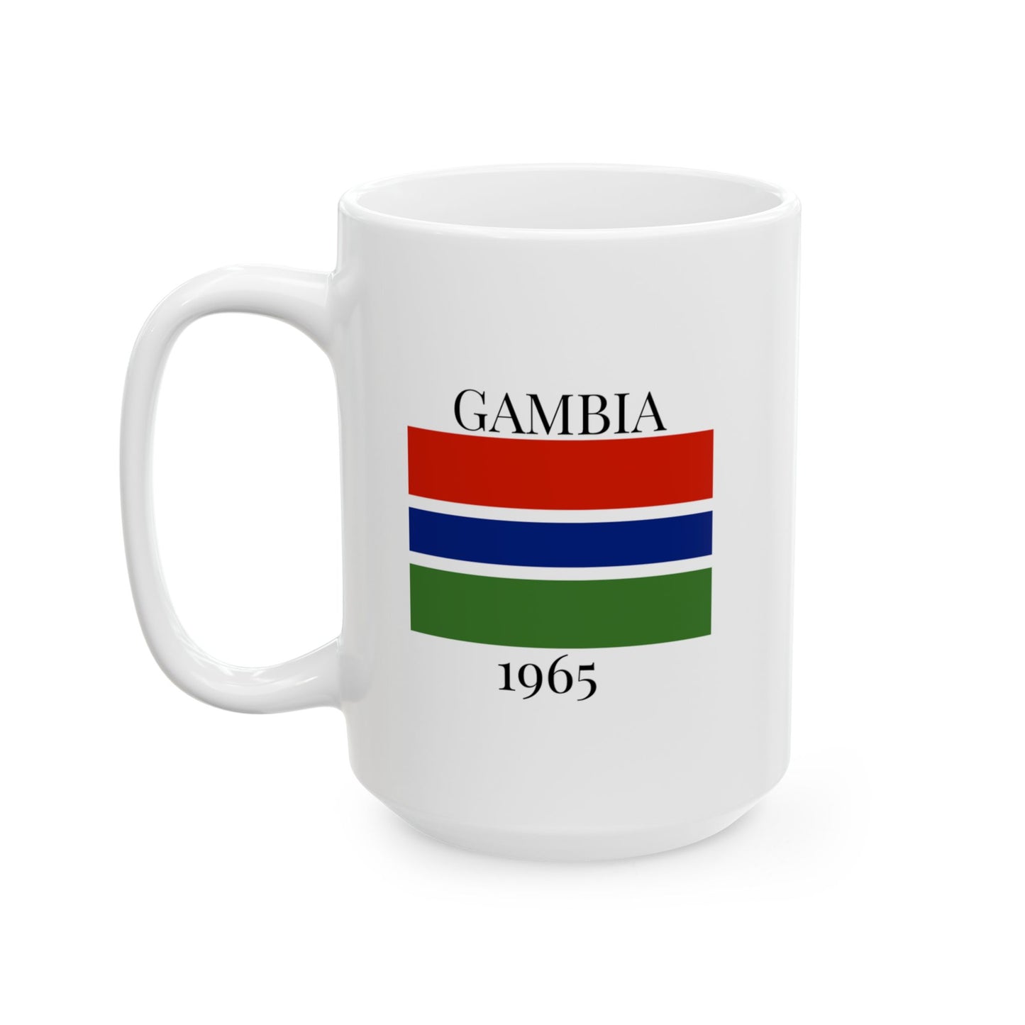 Gambia Flag Mug – Independence 1965 Coffee Cup (11oz, 15oz) | African Heritage Gift