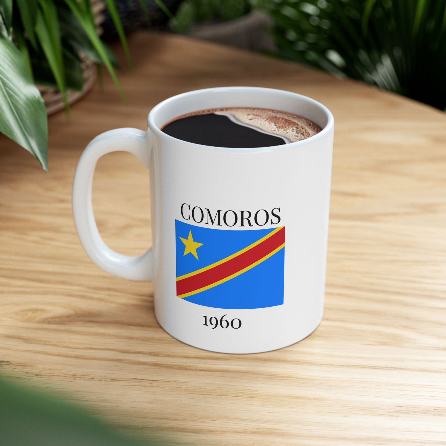 Democratic Of Congo Flag Mug – Independence 1960 Coffee Cup (11oz, 15oz) | African Heritage Gift