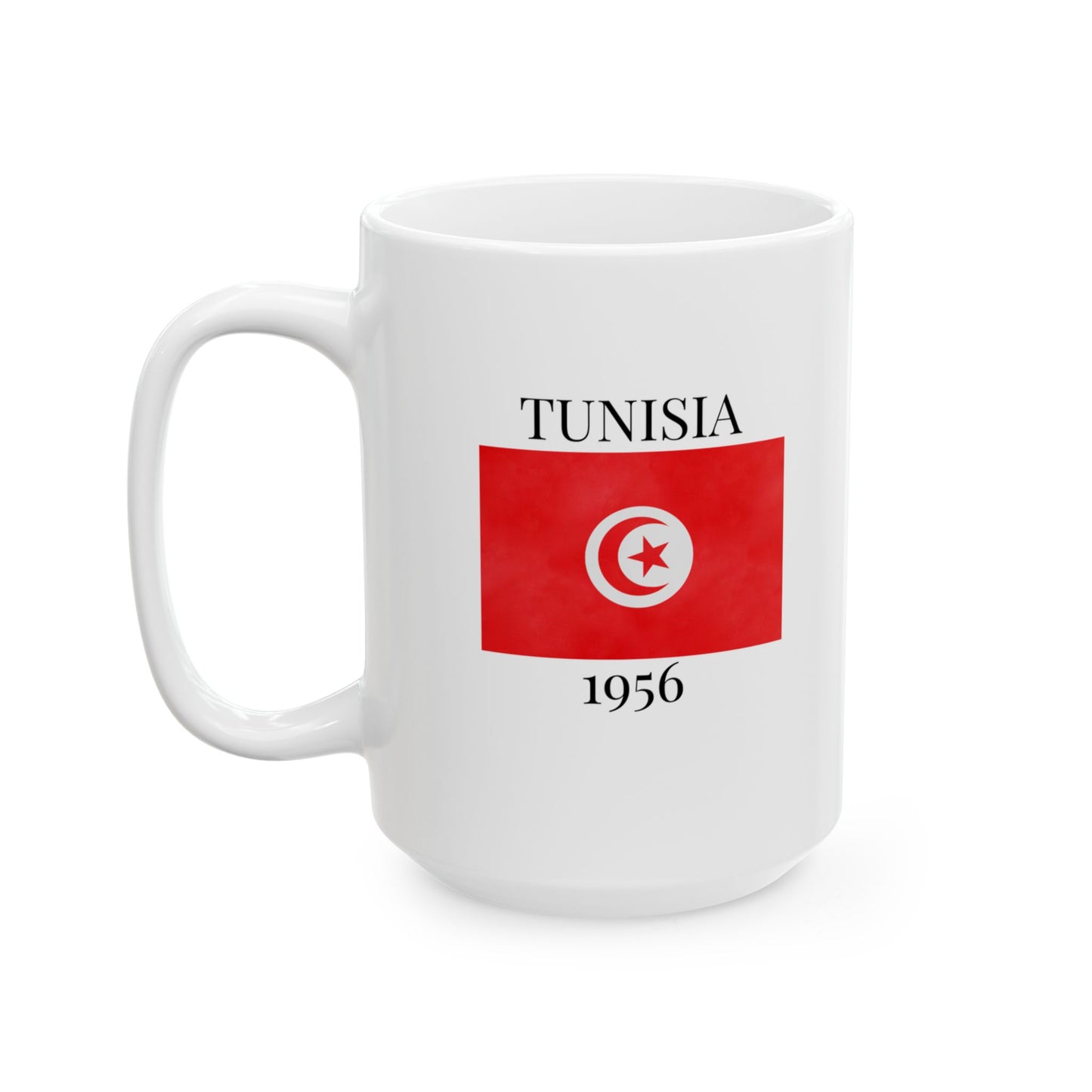 Tunisia Flag Mug – Independence 1956 Coffee Cup (11oz, 15oz) | African Heritage Gift