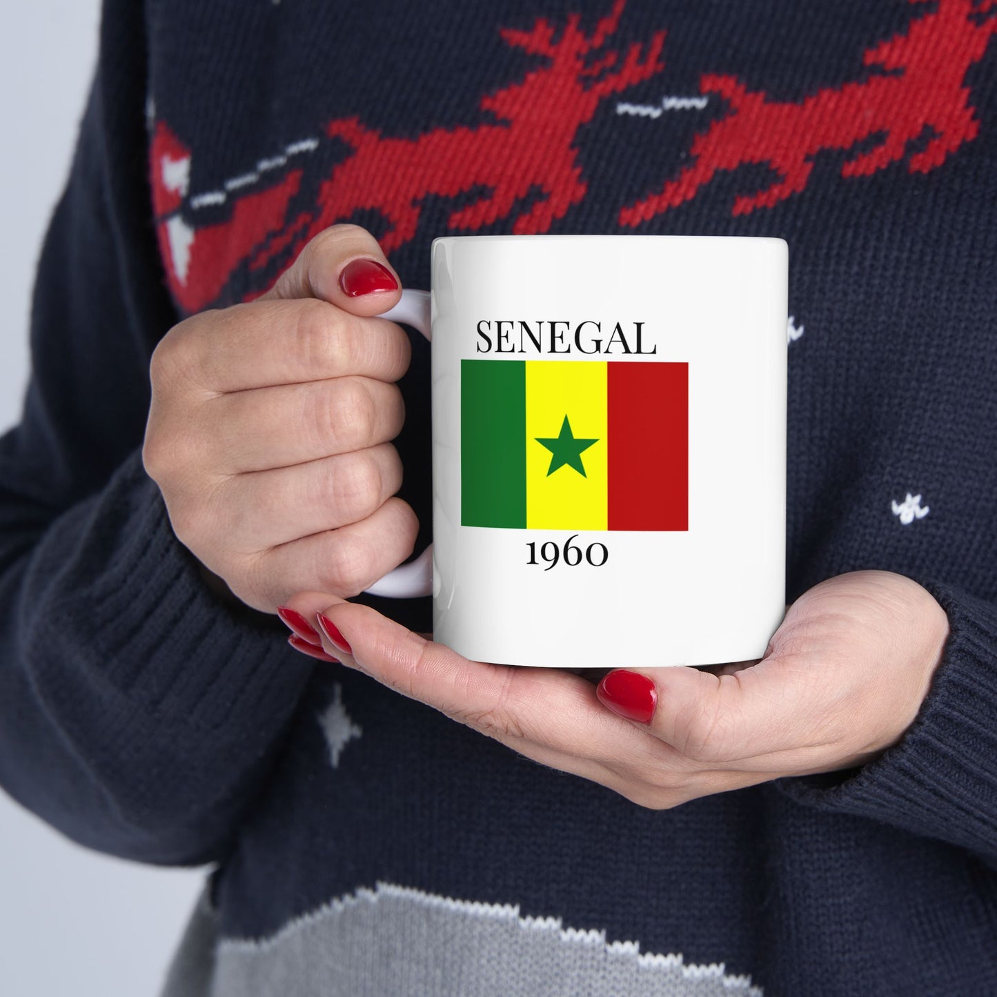 Senegal Flag Mug – Independence 1960 Coffee Cup (11oz, 15oz) | African Heritage Gift